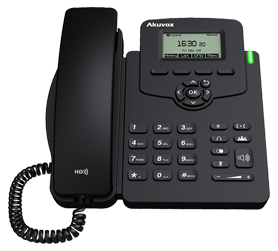 Téléphone IP de bureau pour la téléphonie d'immeuble